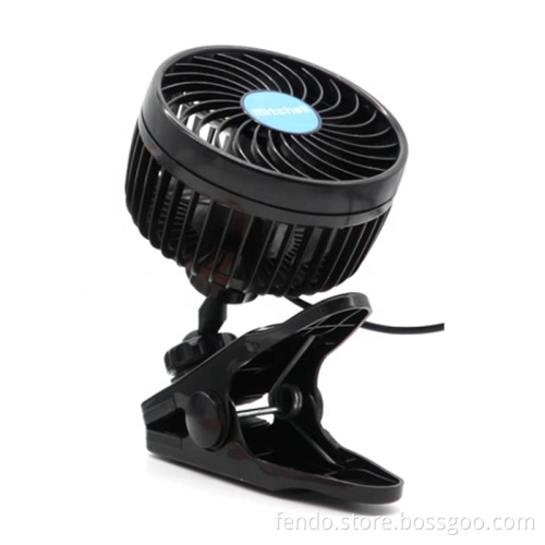Universal 4.5 Inch Vehicle Cooling Fan 12V/24V with Clip